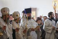  Божественная литургия и отпевание архимандрита Сергия (Шагаева) в Тихвинском храме Ногинска 